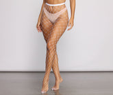 Trendy Gauge Netzstrumpfhose